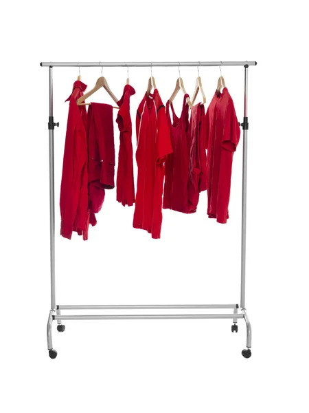 红色的衣服 — 图库照片