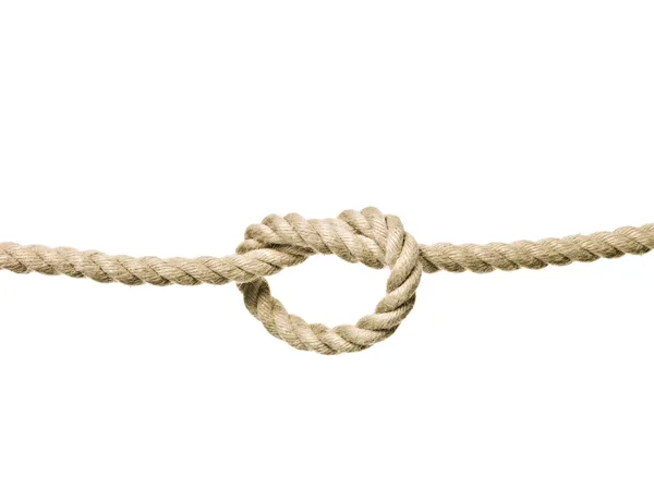 Knoten geknüpft — Stockfoto