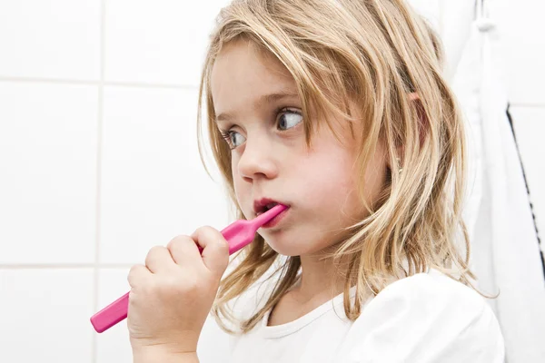 Brushing teeths — Stock Photo, Image