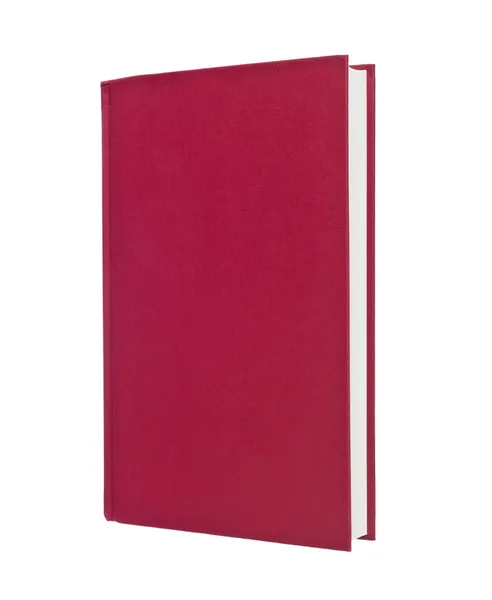 Livro Vermelho em branco — Fotografia de Stock