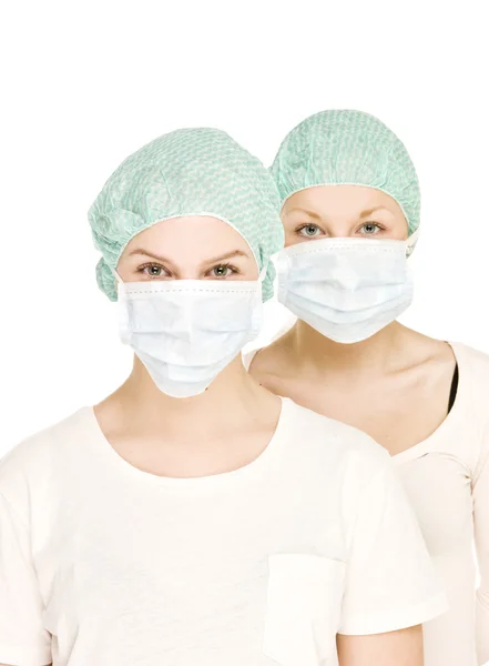 Kvinnliga sjuksköterskor — Stockfoto