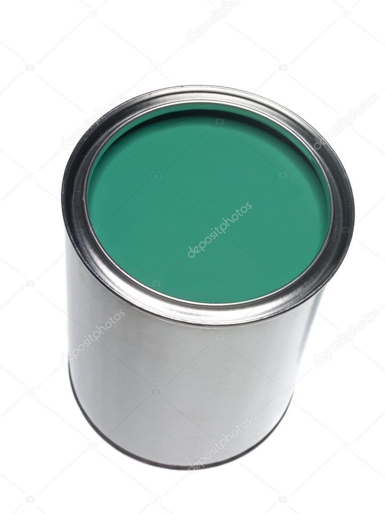 Green Paint can — Stock Photo © gemenacom #4663407