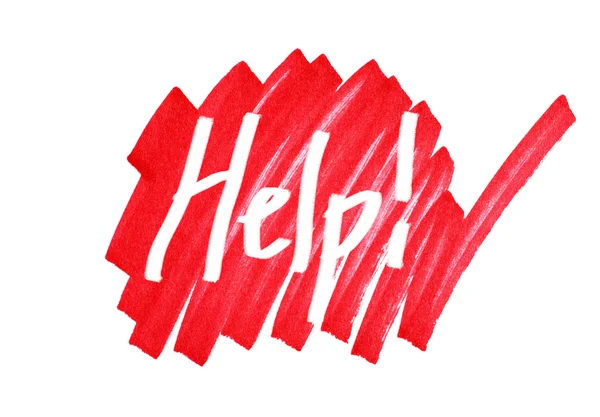 Grafik yardım işareti — Stok fotoğraf