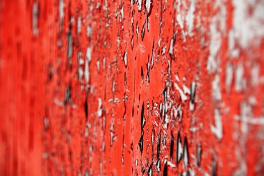 Red paint shallow DOF clipart