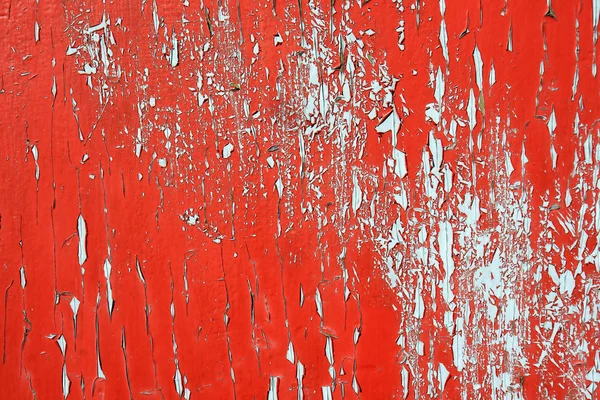Rode verf peeling — Stockfoto
