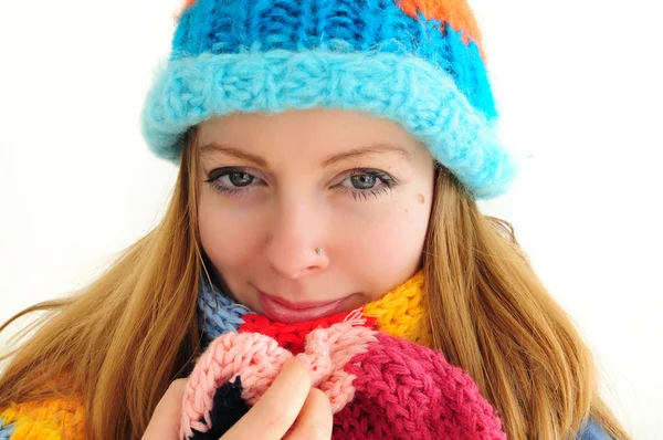 Winter girl — Stock Photo, Image