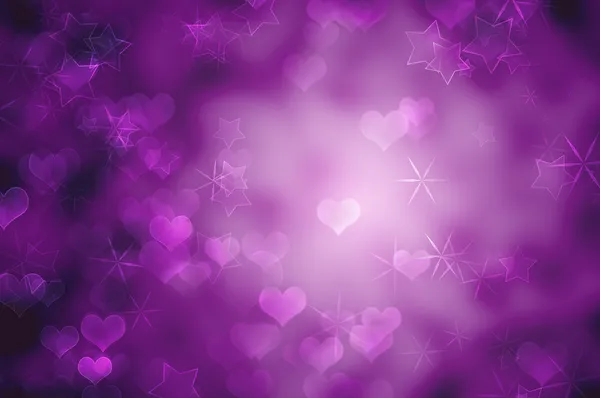 Fondo romántico púrpura — Foto de Stock