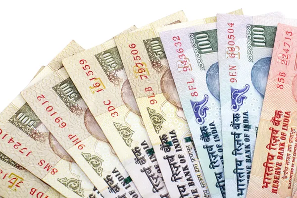 Indická měna — Stock fotografie