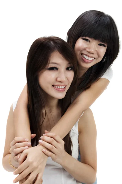 Asiatische Schwestern — Stockfoto