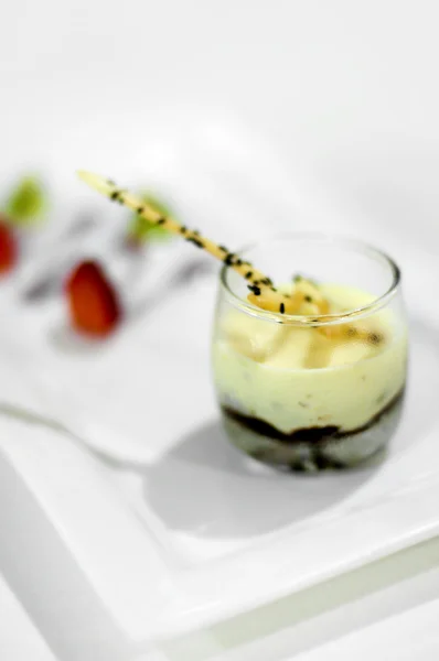 stock image Dessert (Pistachio Semifreddo)