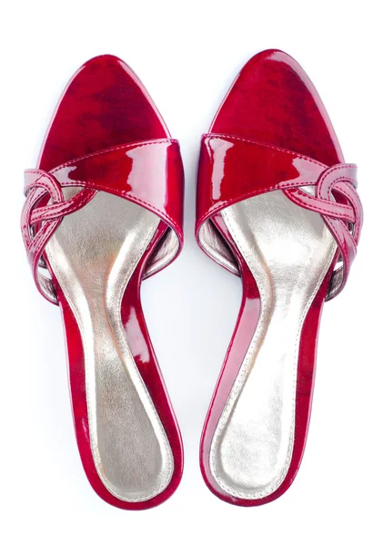 Rote Schuhe. — Stockfoto