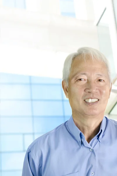 Asiatiska senior affärsman — Stockfoto