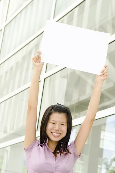 Blank paper for advertisement — Stock Photo, Image
