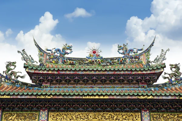 Буддийский храм на Тайване — стоковое фото