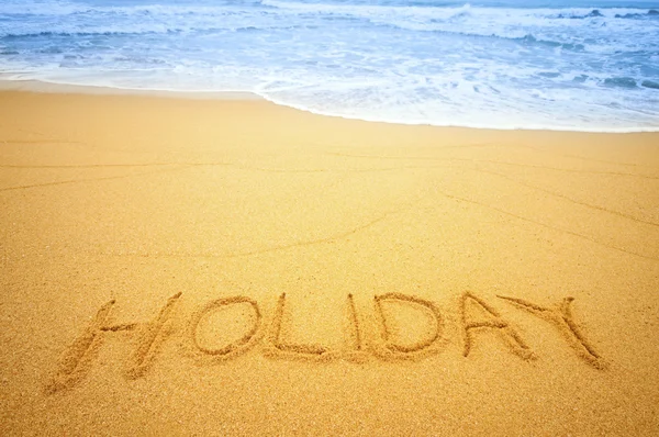 Holiday on the beach — Stock Photo, Image