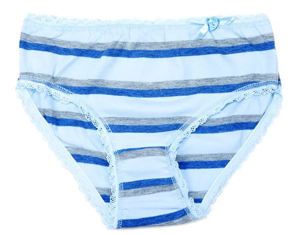 Azul listrado masculino undershorts — Fotografia de Stock