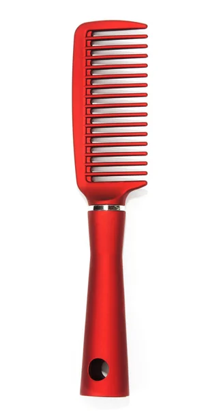 Massage red comb insulated — Stock Photo, Image