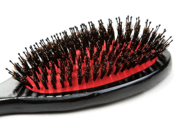 Massage black comb insulated — Stock Photo, Image