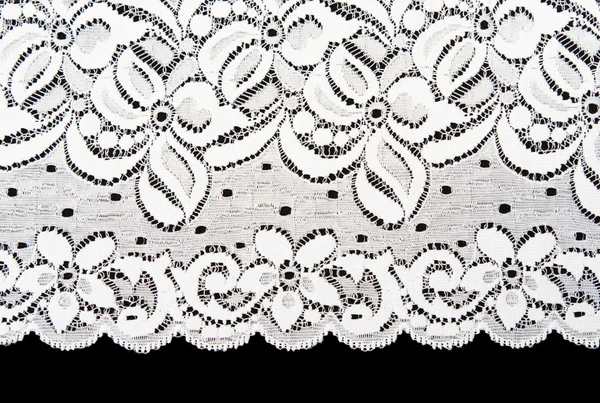 Decorative white lace — Stock Photo, Image