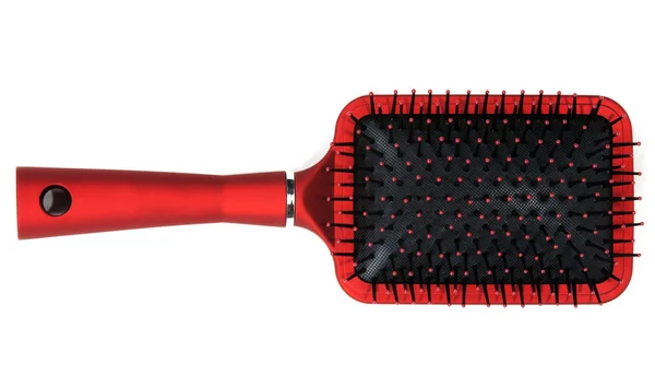 One red massages comb — Stock Photo, Image