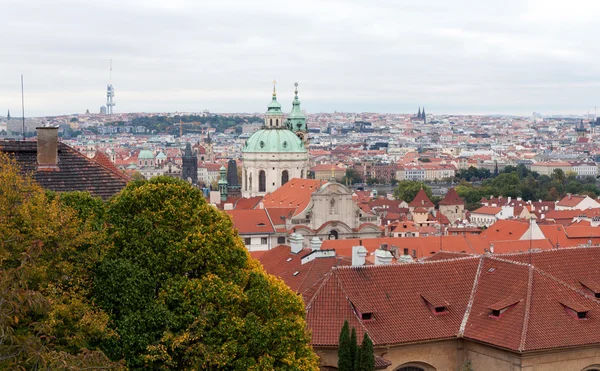 Blick auf Prag von oben — Stockfoto