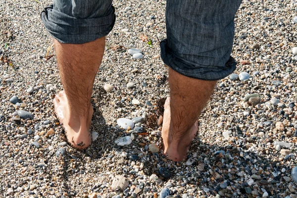 Пара мужских ног — стоковое фото