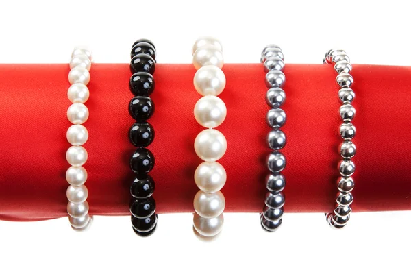 Women's bracelets — Stock Photo, Image