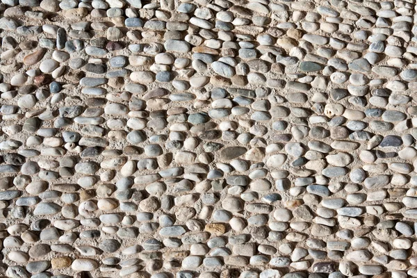 Pavimento Pequenas Pedras Grande Cristal Branco — Fotografia de Stock
