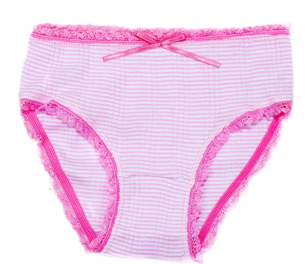 Kolorowe paski kobiece undershorts — Zdjęcie stockowe