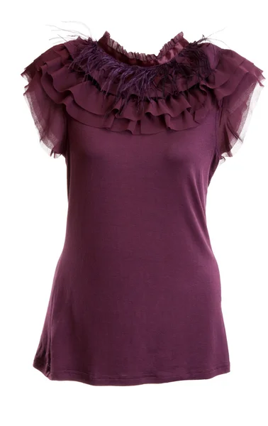 Пурпурная блузка — стоковое фото