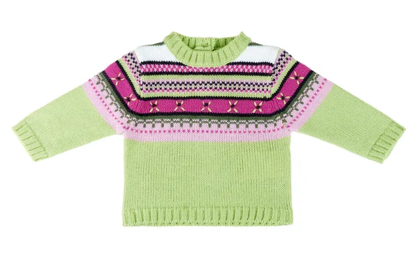 Зеленый свитер — стоковое фото