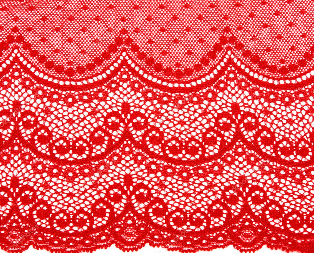 red lace styles