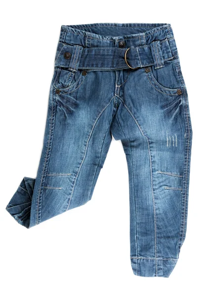 Calças jeans azuis — Fotografia de Stock