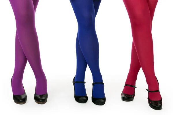 Жіночі ноги в колготках — стокове фото