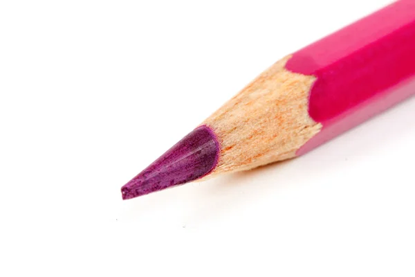 Fecho do lápis vermelho — Fotografia de Stock