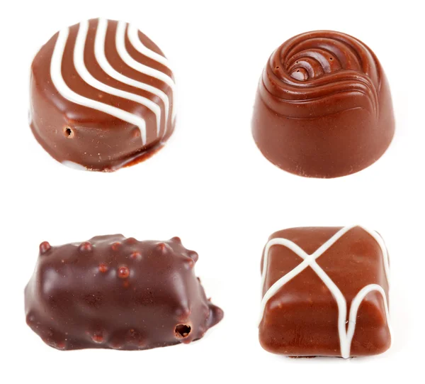 Collage of candy — Stock Photo, Image