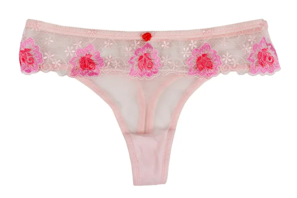 Sexy satin panties — Stock Photo, Image