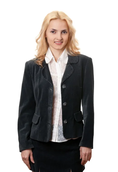Business blonde woman — Stock Photo, Image