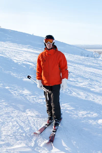 Esquí de hombre —  Fotos de Stock