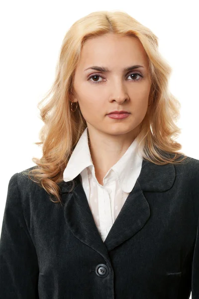 Mujer rubia de negocios — Foto de Stock