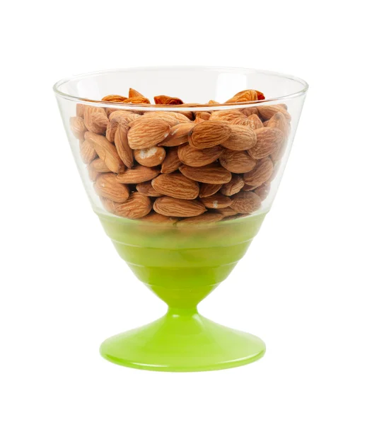 Nuts, almonds — Stock Photo, Image