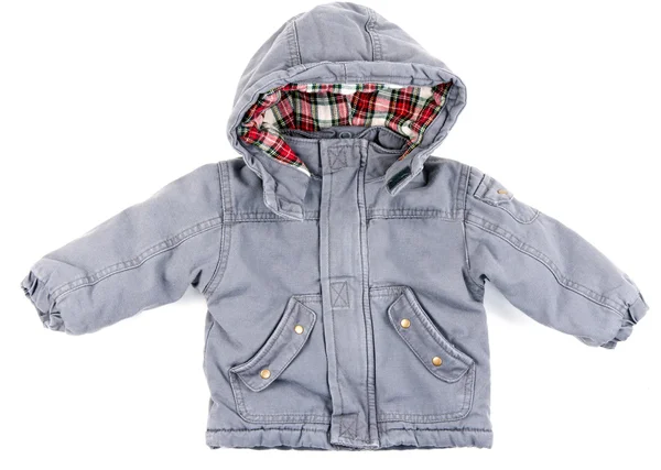 Детская серая куртка — стоковое фото