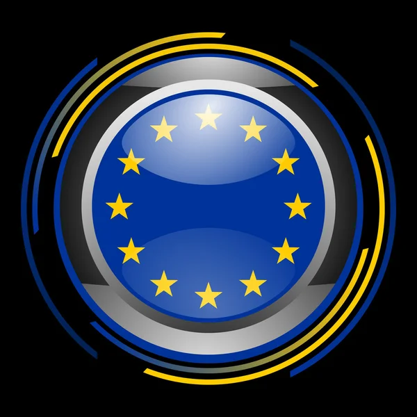 stock image European union button