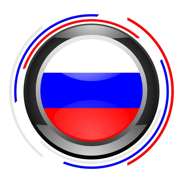 Ρωσική εικονίδιο γυαλιστερό — Φωτογραφία Αρχείου