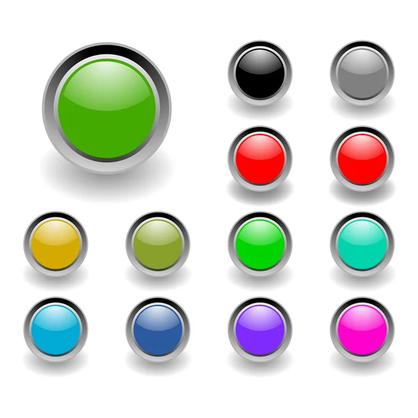 Conjunto de botones — Foto de Stock