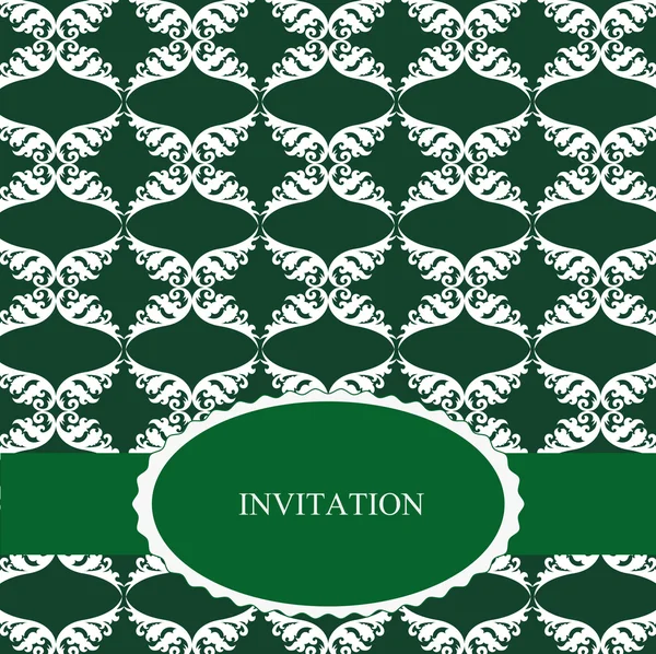 Invitation élégante — Image vectorielle