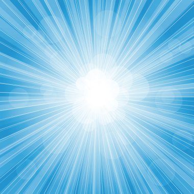 Sun abstract clipart