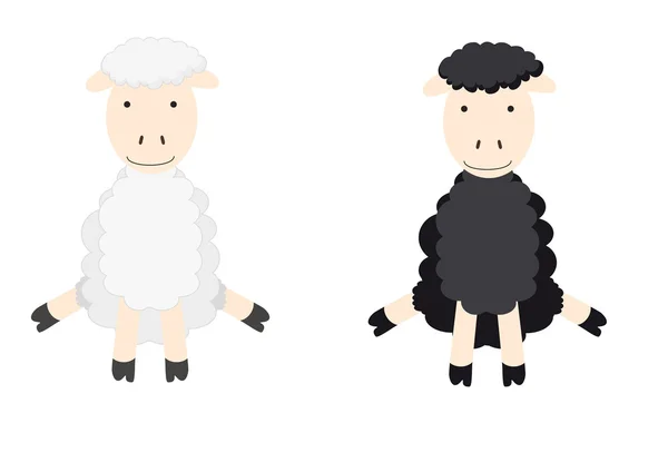 Sheepes — Stock Vector