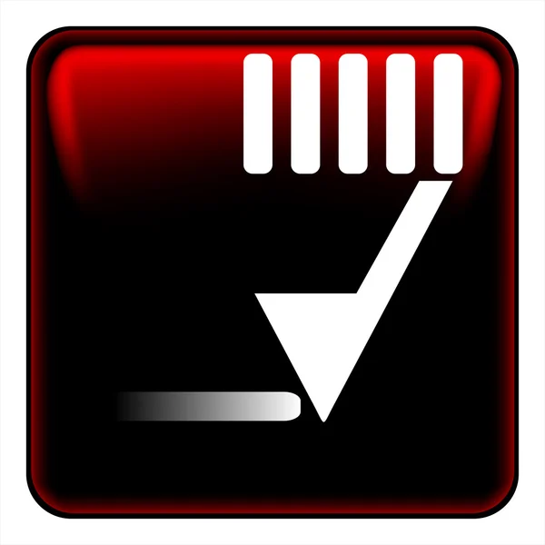 Vector botón pluma — Archivo Imágenes Vectoriales