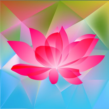 Vector lotus clipart